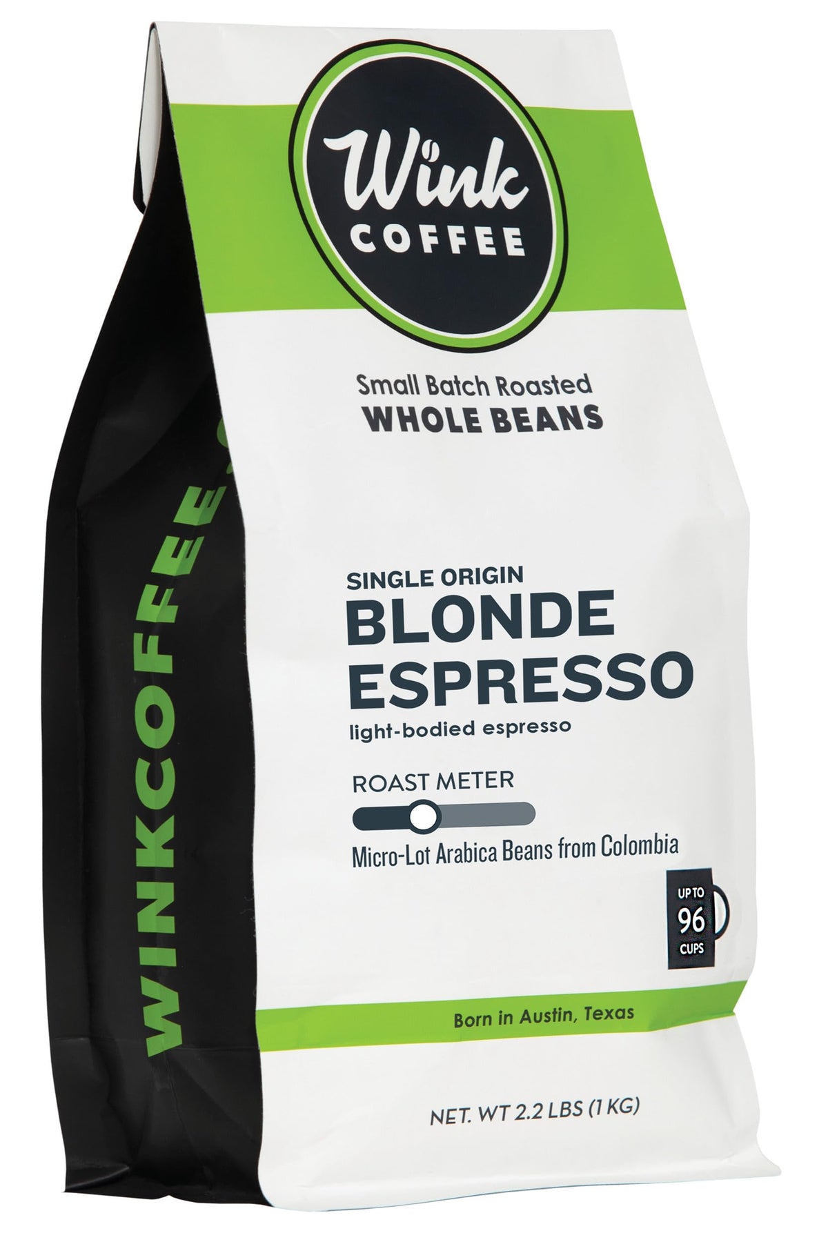 Wink Coffee Blonde Espresso beans for bright, vibrant espresso at home
