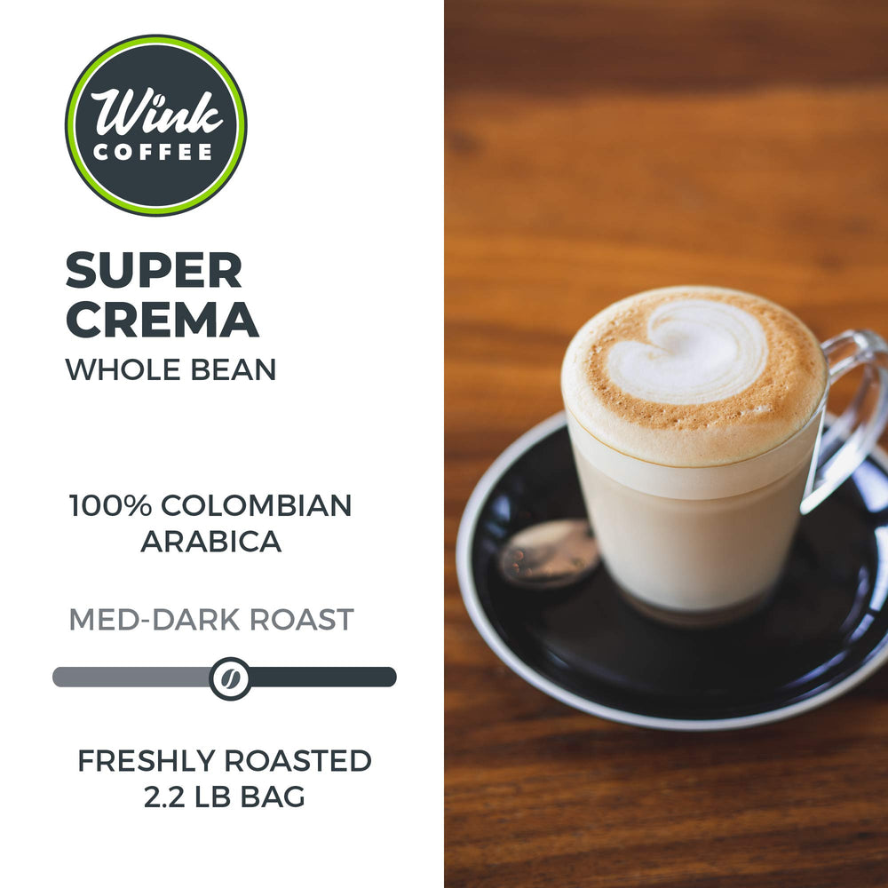 Wink Coffee Low Acid Espresso espresso shot captures bold aroma in your cup