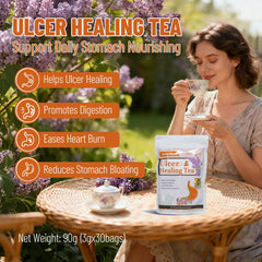 Wins Town Ulcer Healing Tea bags ready to steep for soothing digestion