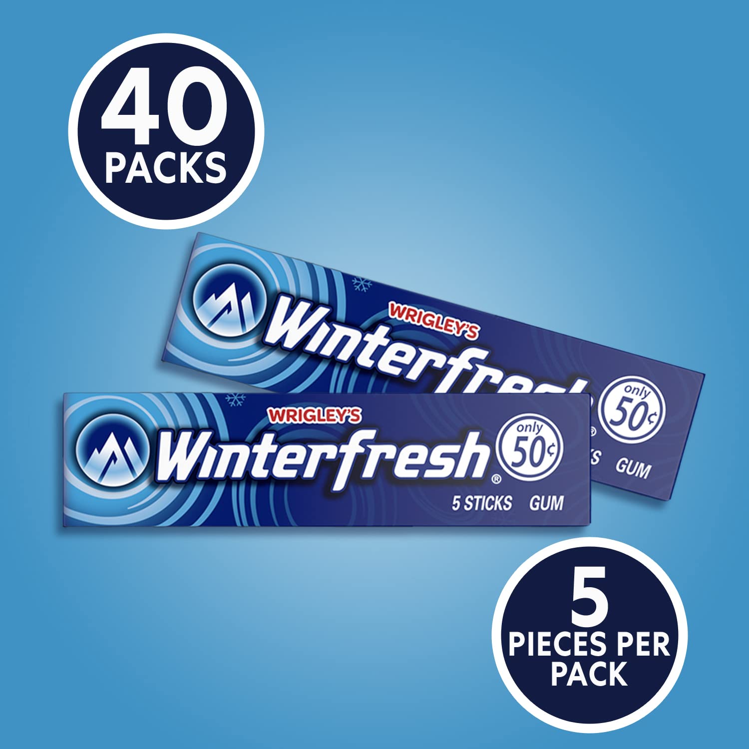 Gift-ready Winterfresh bulk pack highlighting convenient mint gift option
