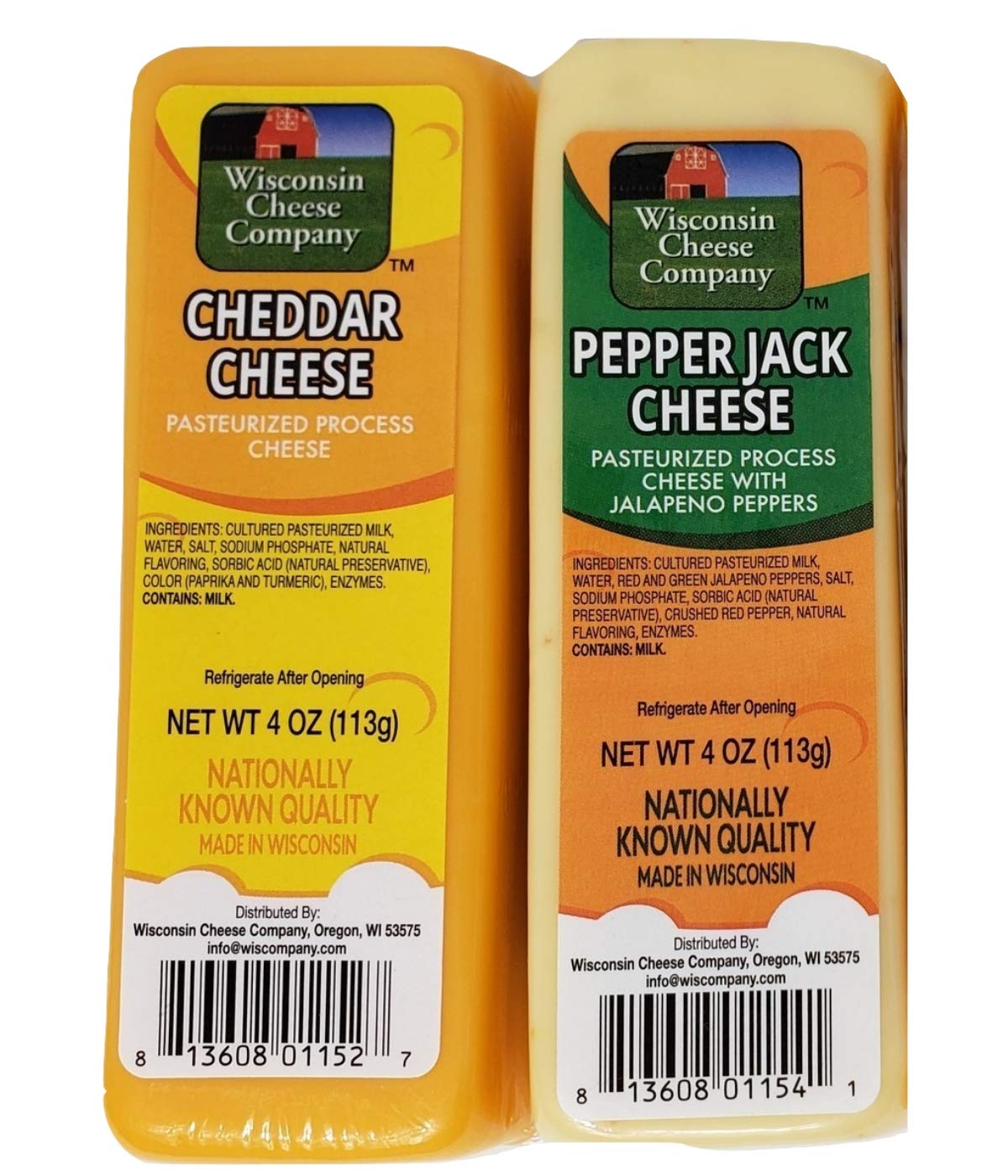 Wisconsin Cheese Company garlic summer sausage 12oz pairing option.