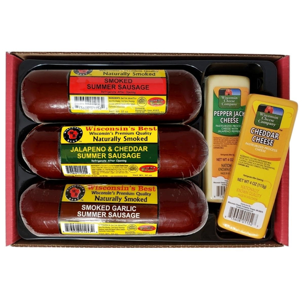 Wisconsin Cheese Company pepper jack 4oz block for bold boards.
