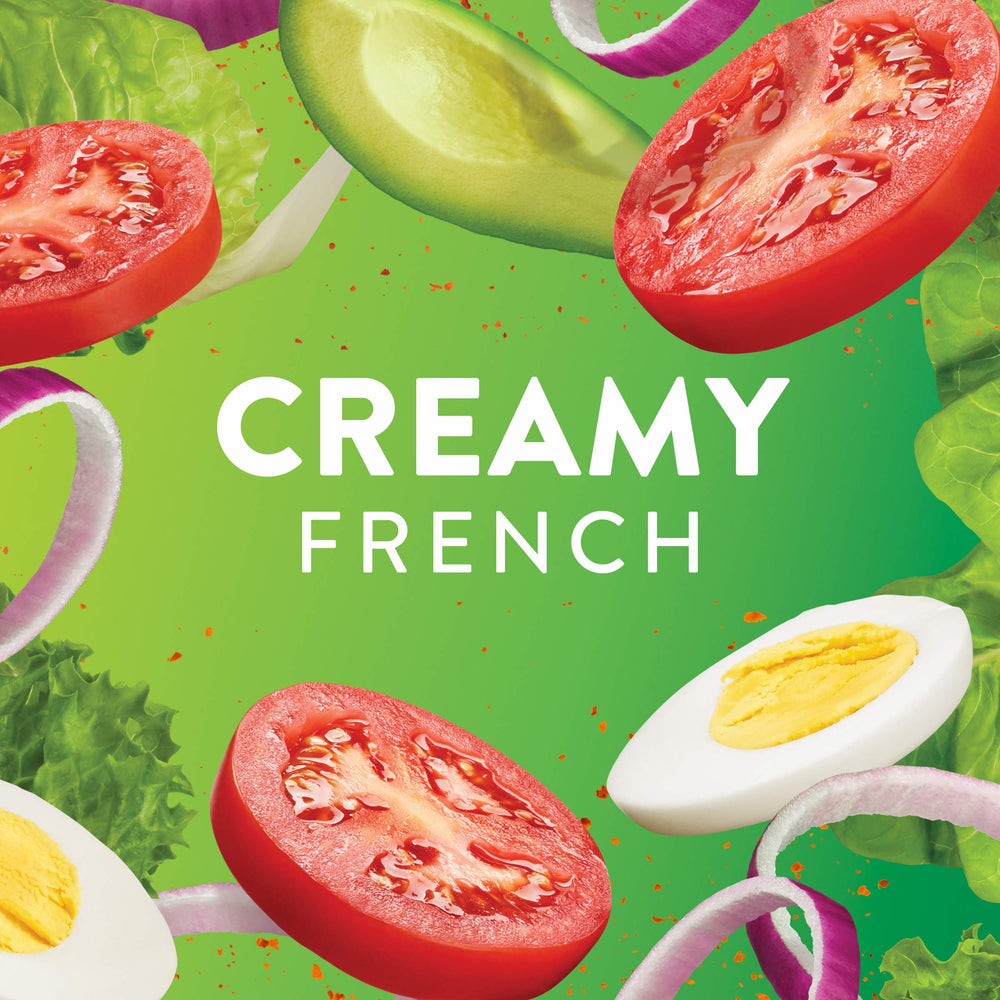 Wish-Bone Creamy French Dressing on a sandwich for zest.