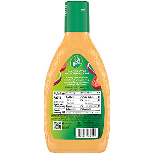 Pour Wish-Bone Creamy French Dressing to add tangy creaminess.