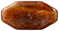 Wish-Bone Italian dressing on a salad bowl, adds robust flavor to greens