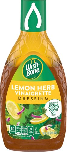 Wish-Bone dressing ingredients highlight lemon honey herbs flavors.