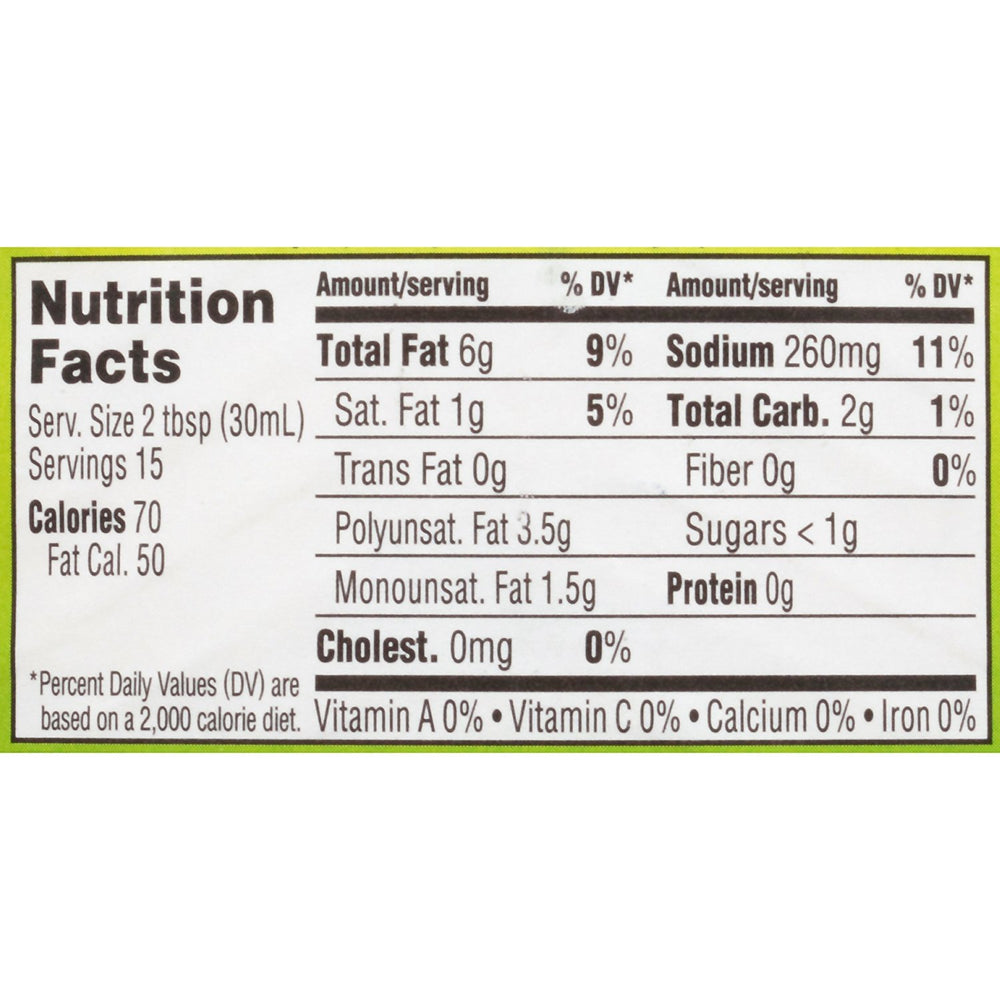 Wish-Bone Light Creamy Caesar Parmesan detail emphasizes flavor with reduced calories option