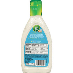 Wish-Bone Light Ranch dressing pour action shows smooth, tangy drizzle for quick meals.