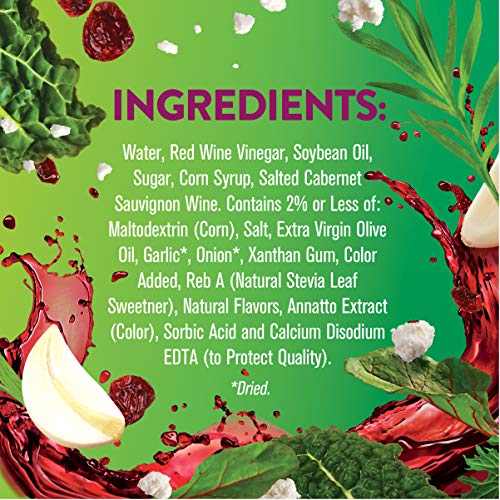 Wish-Bone Red Wine Vinaigrette on a fresh salad bowl