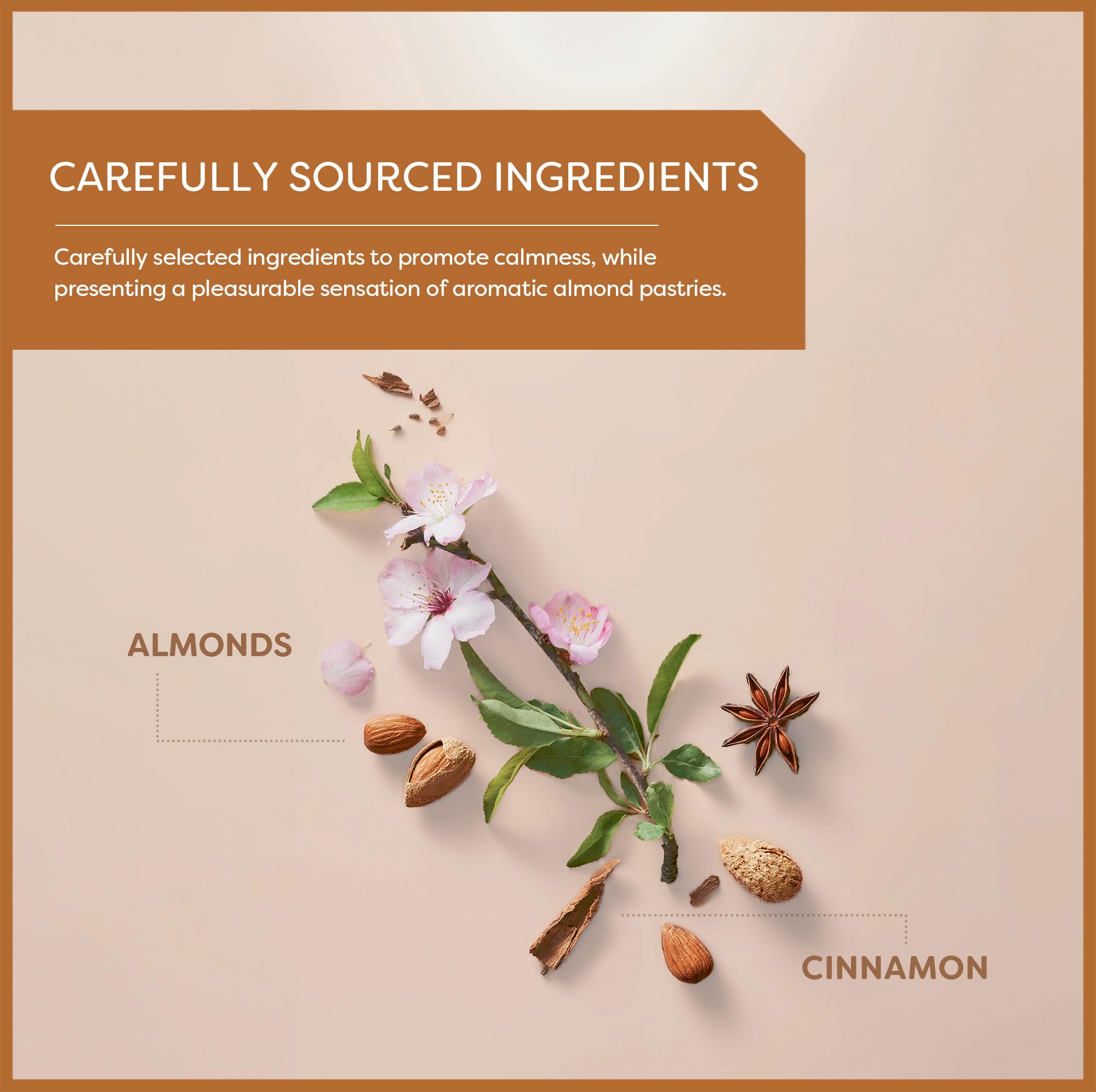 Wissotzky Almond Charm foil pouch preserves flavor and aroma.
