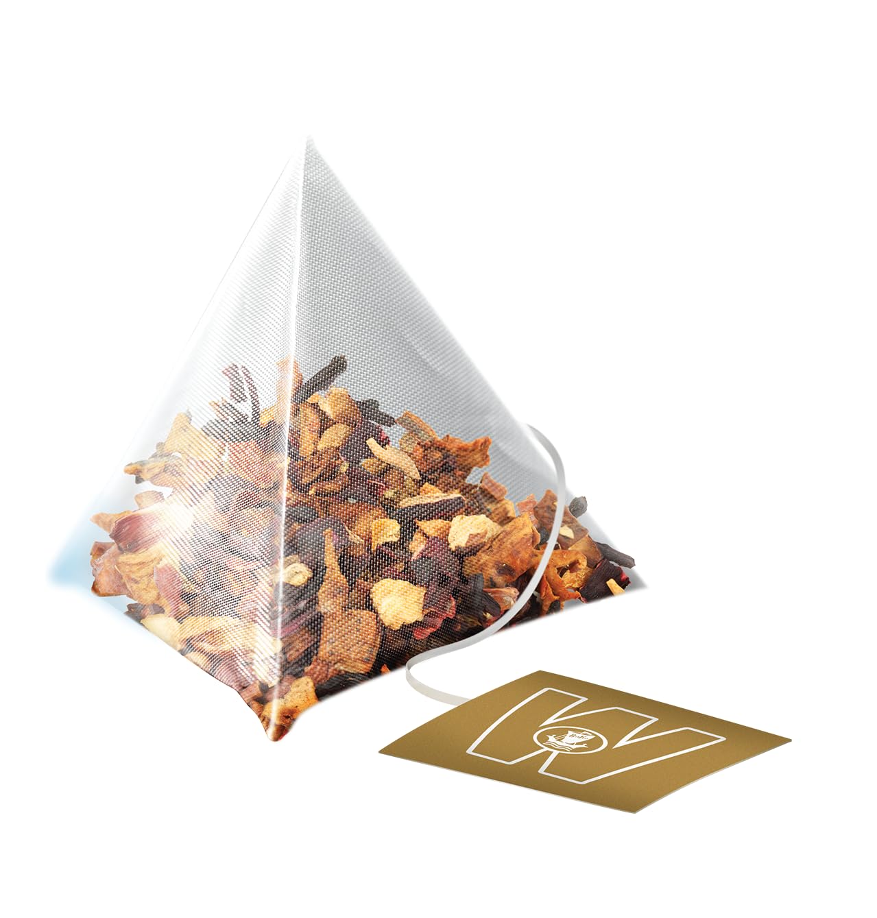Wissotzky hot chai steeping in a cup for 3-5 minutes.