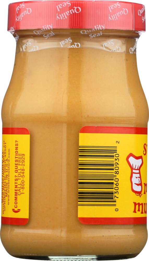 Woeber Sweet Hot Mister Mustard ideal for dipping pretzels and veggies.