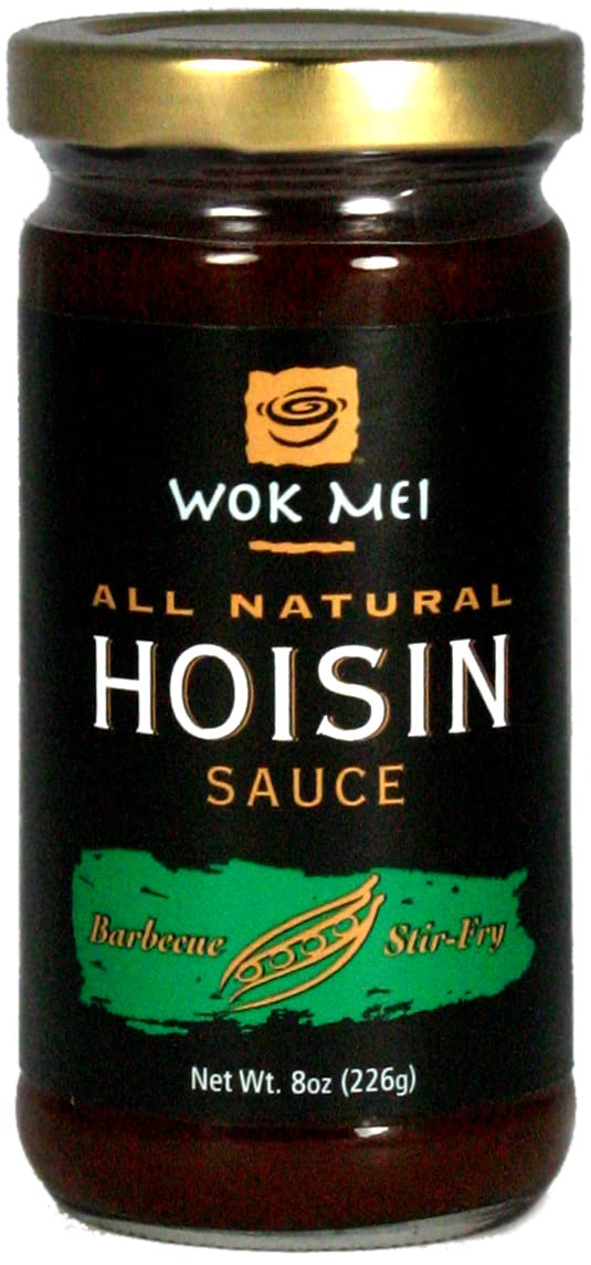 Wok Mei Hoisin Sauce bottle ready for marinades and glazing.