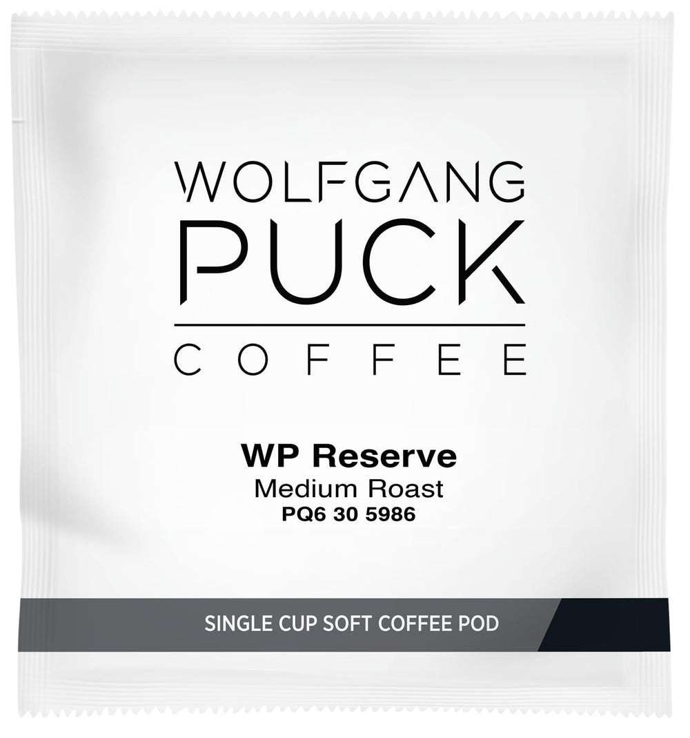 Wolfgang Puck soft pods designed for compatible soft pod brewers only.
