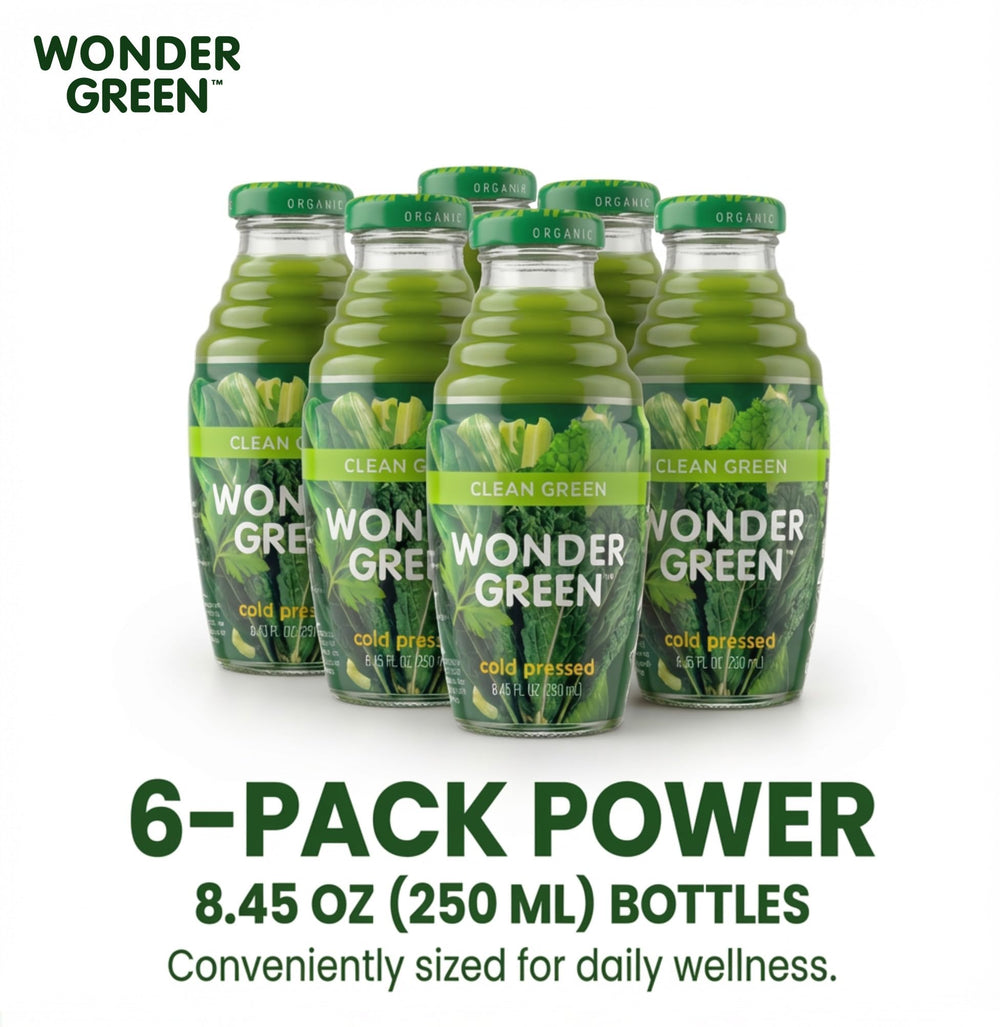 Wonder Green mint-lemon finish on the bottle hints bright, palate-cleansing notes.