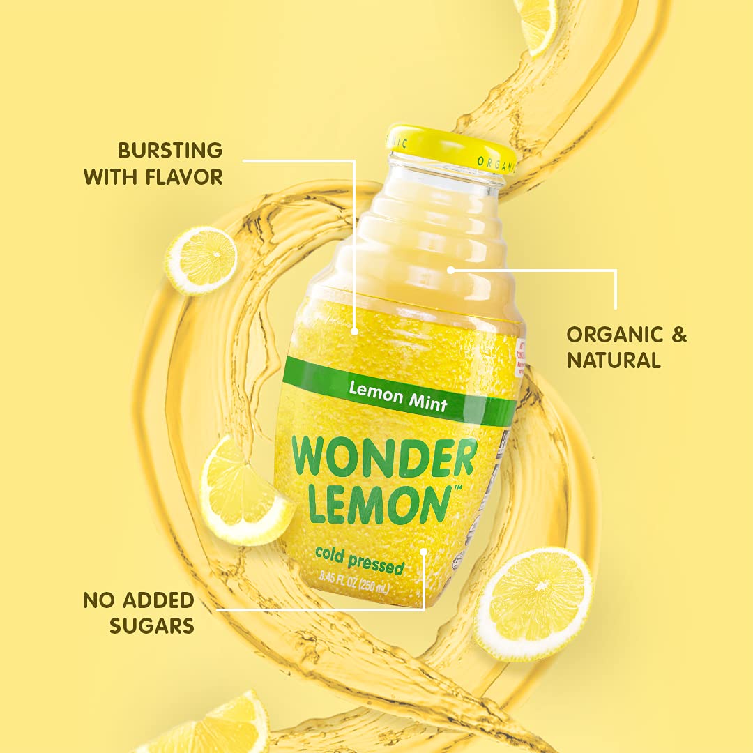Wonder Lemon close-up of lemon-mint notes with vibrant aroma