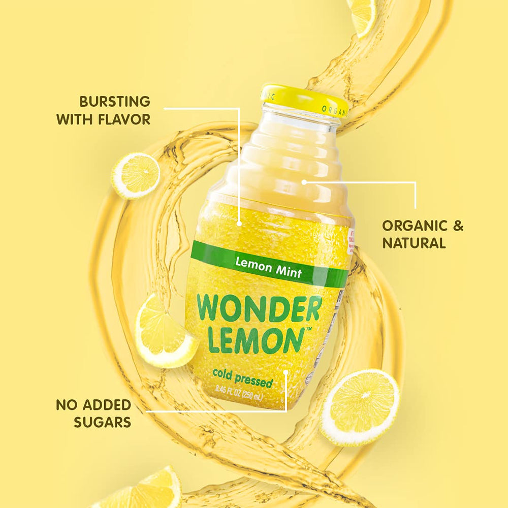 Wonder Lemon close-up of lemon-mint notes with vibrant aroma