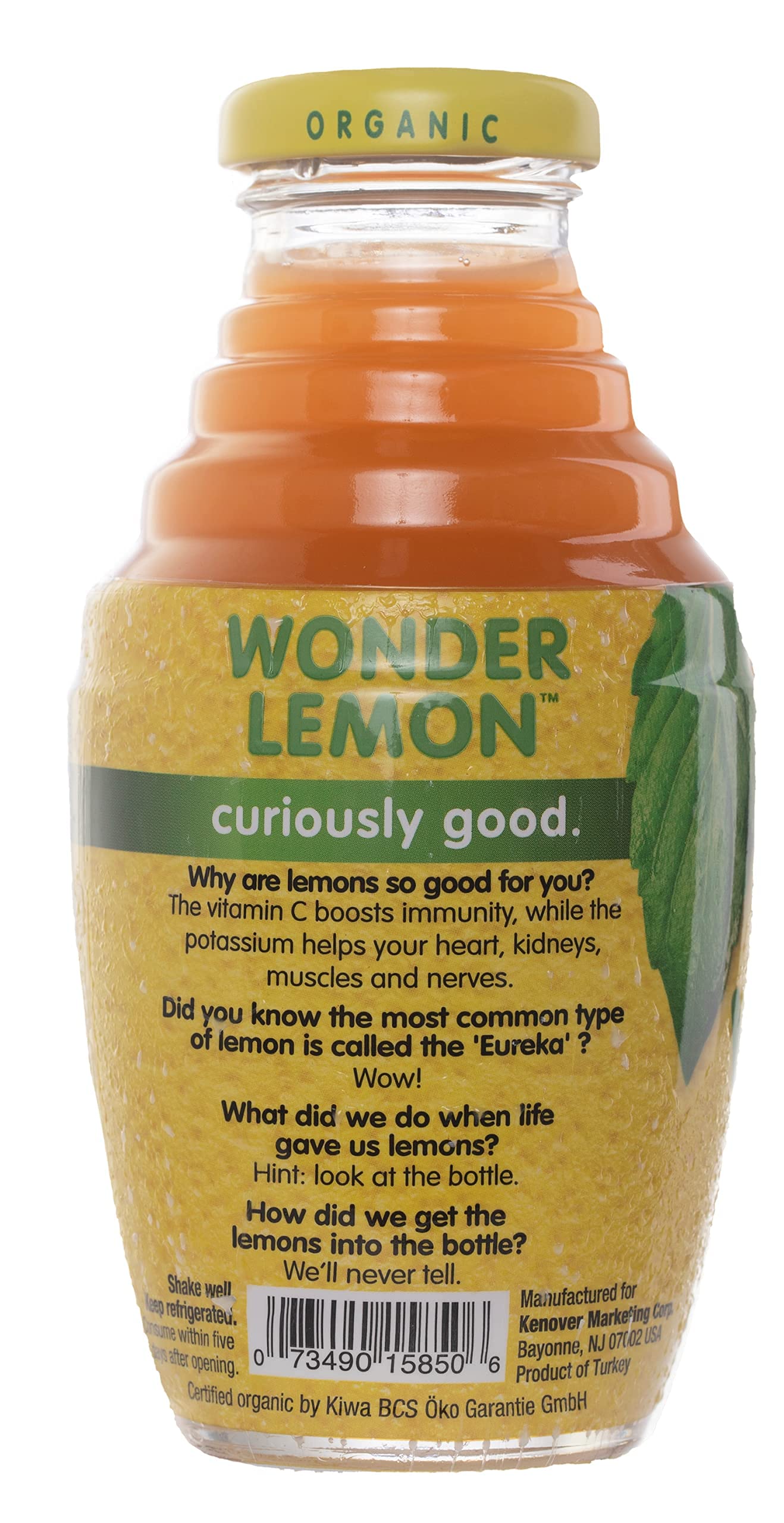 Wonder Lemon serving glass illustrates a refreshing sip for everyday moments