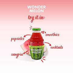 Wonder Melon watermelon-lemon-cayenne-flavor-bottle provides zesty heat with citrus brightness.