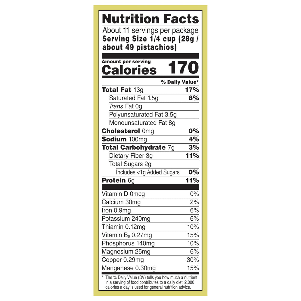 Gluten-free Wonderful Pistachios No Shells Dill Pickle snack for gluten-free diets
