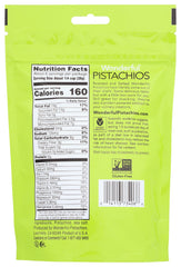 Wonderful Pistachios roasted and salted pistachios closeup, highlighting vibrant green kernels and crunch.