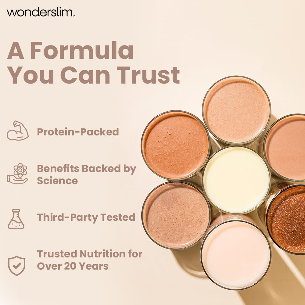 WonderSlim 24 vitamins and minerals detail on box for daily support.