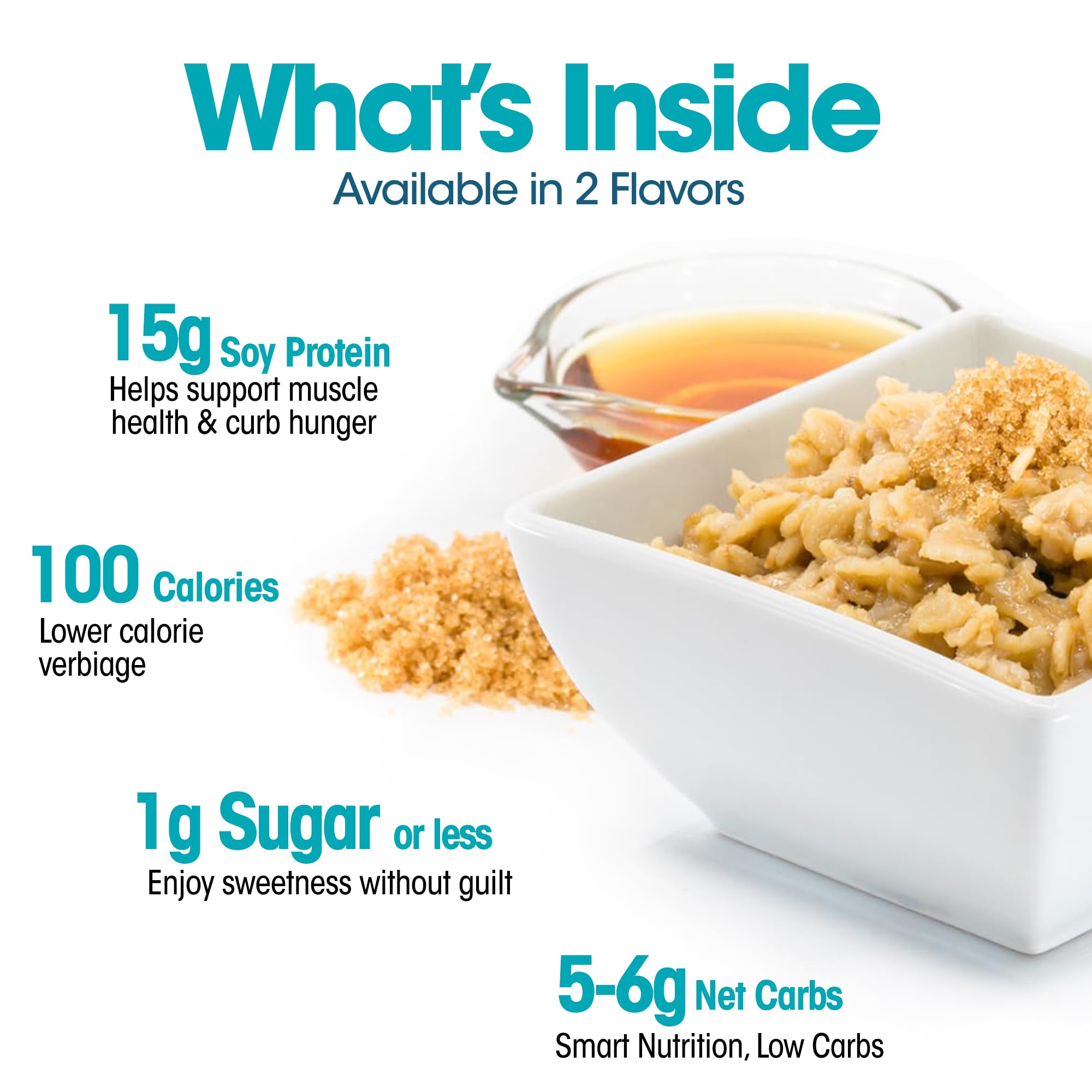 WonderSlim Gluten-free low-carb ingredients for a quick, simple morning