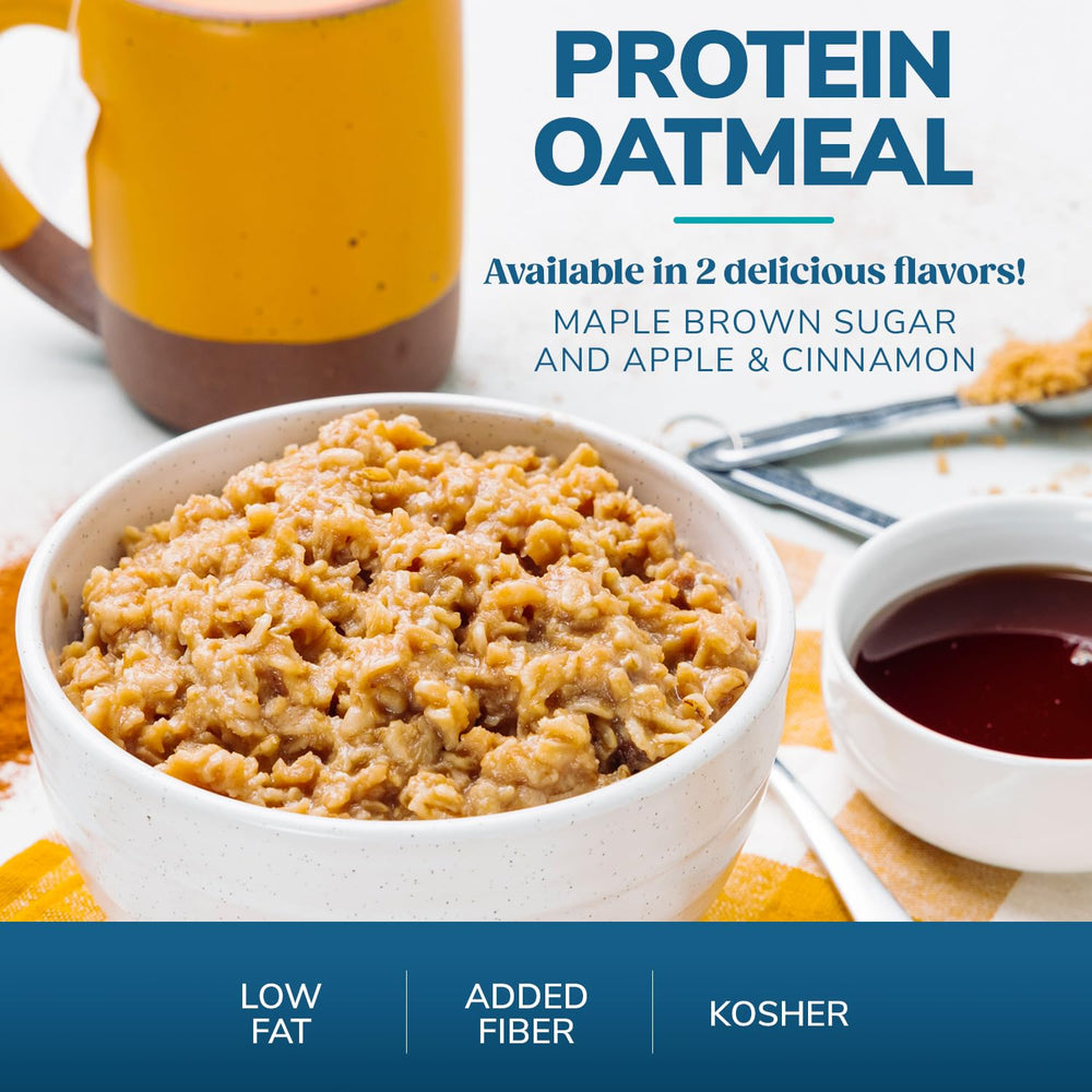 WonderSlim Instant Protein Oatmeal closeup showing creamy texture