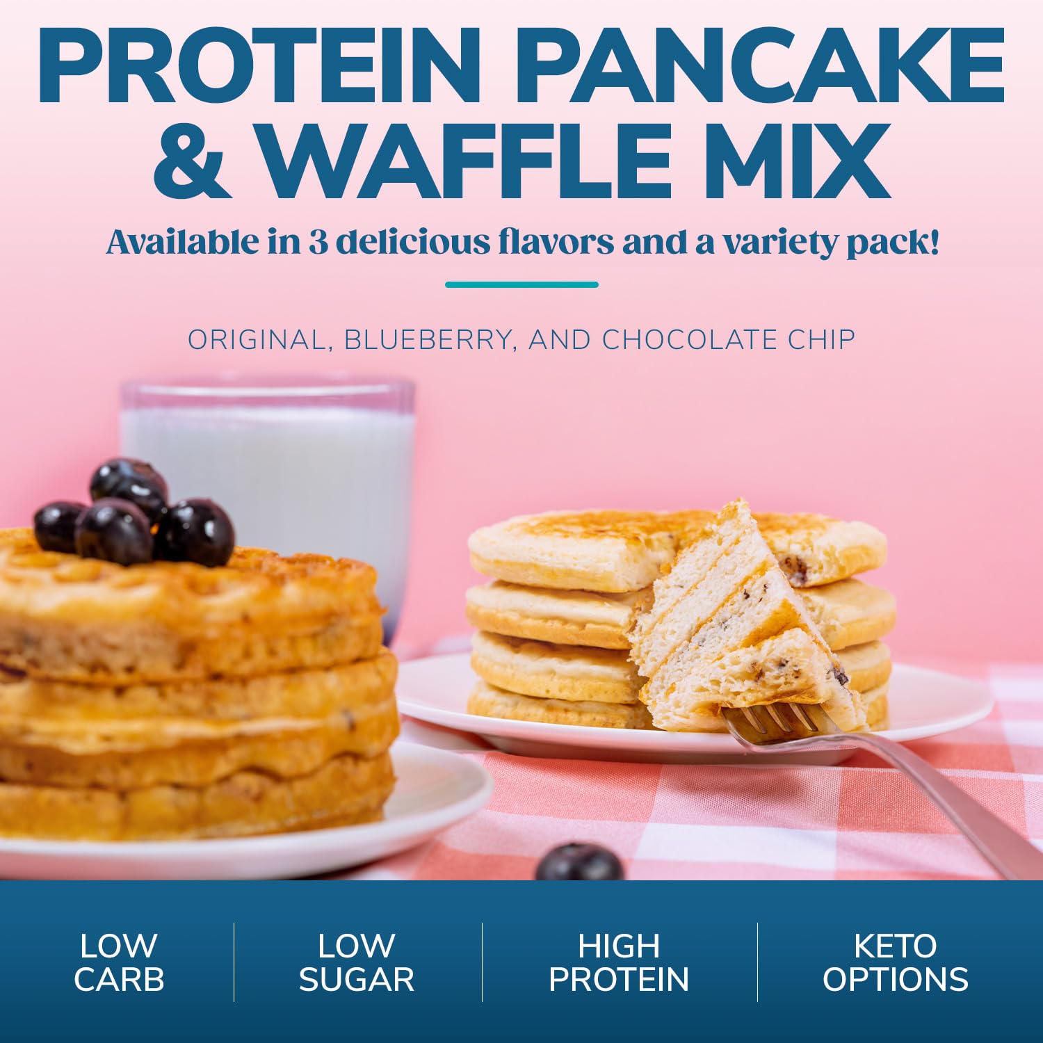 WonderSlim low-sugar mix supports mindful morning treats.