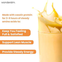 WonderSlim nutrition label highlighting 24 vitamins and minerals.