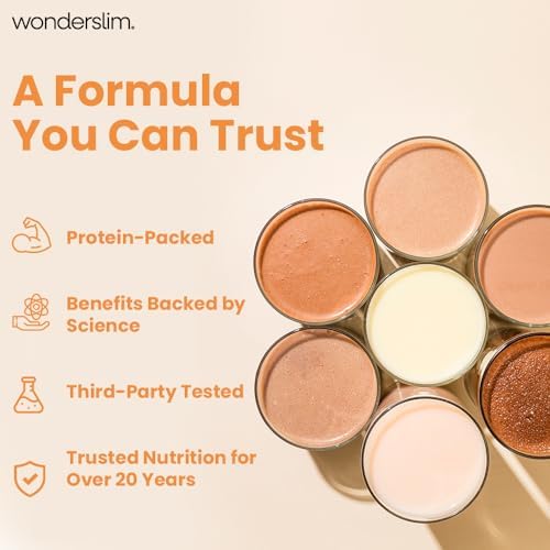 WonderSlim USA-made packaging signals quality and vegetarian suitability.