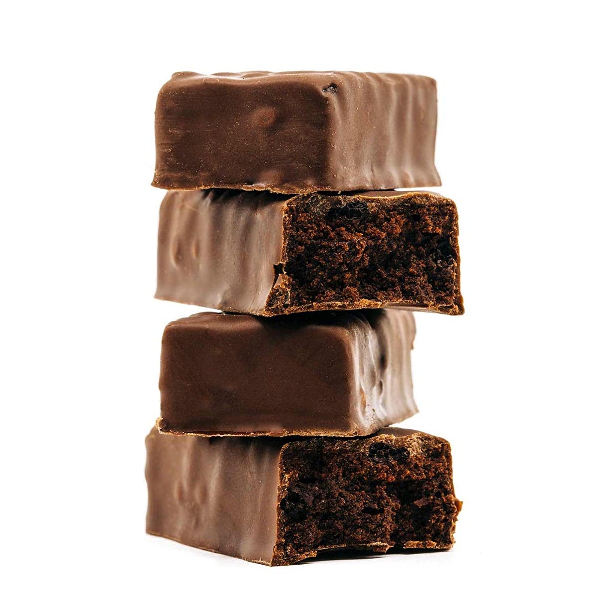 Peppermint Cocoa Crunch bar beside coffee for morning pairing.