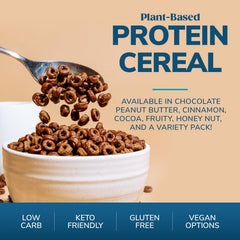 WonderSlim Protein Cereal Cinnamon gluten-free breakfast option