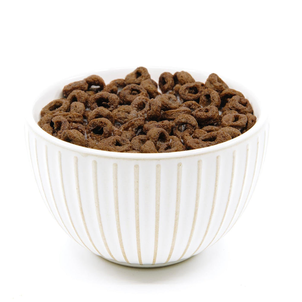 WonderSlim Protein Cereal Cocoa ingredient list noting gluten-free and vegan options.