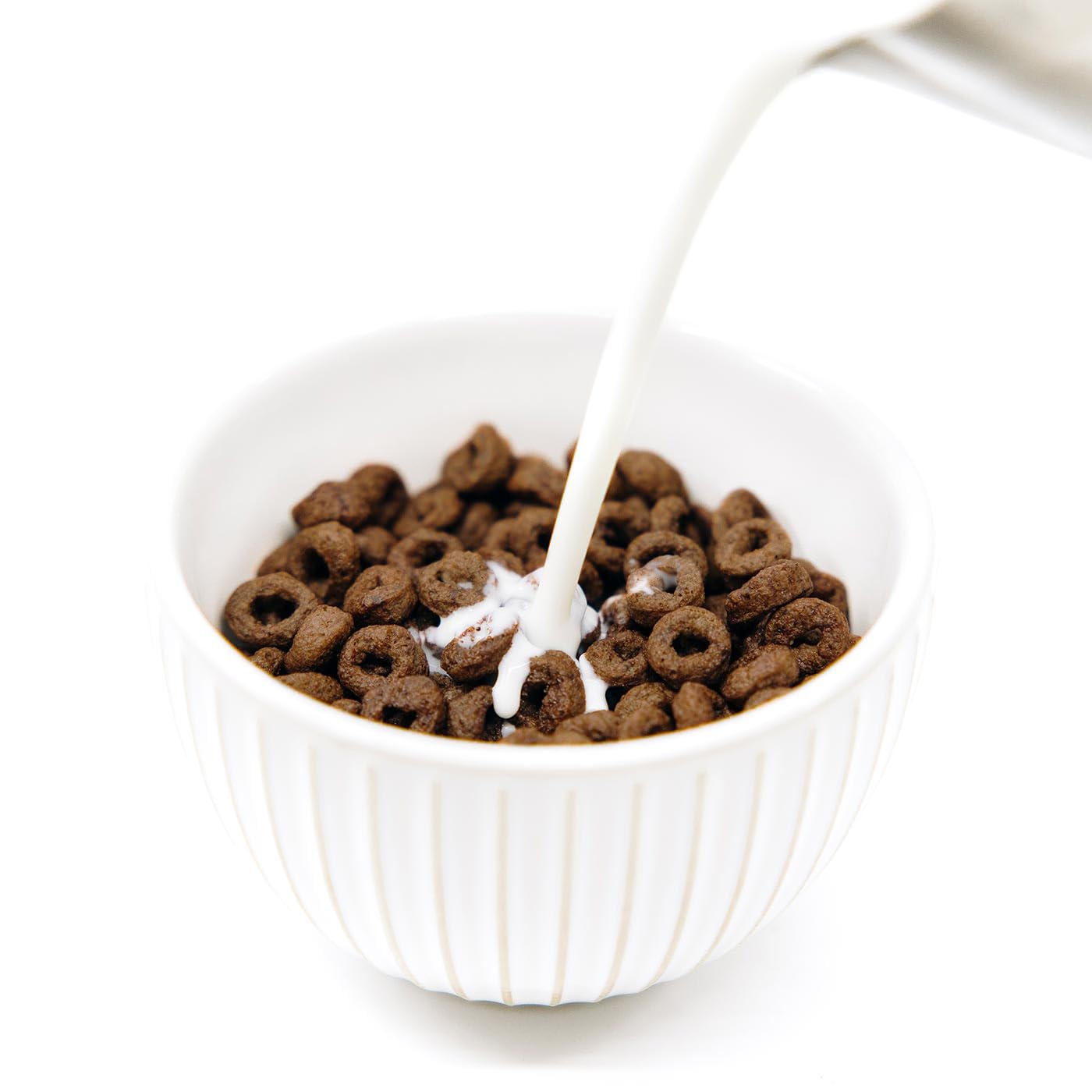 WonderSlim Protein Cereal Cocoa kitchen counter setup for keto-friendly breakfast.