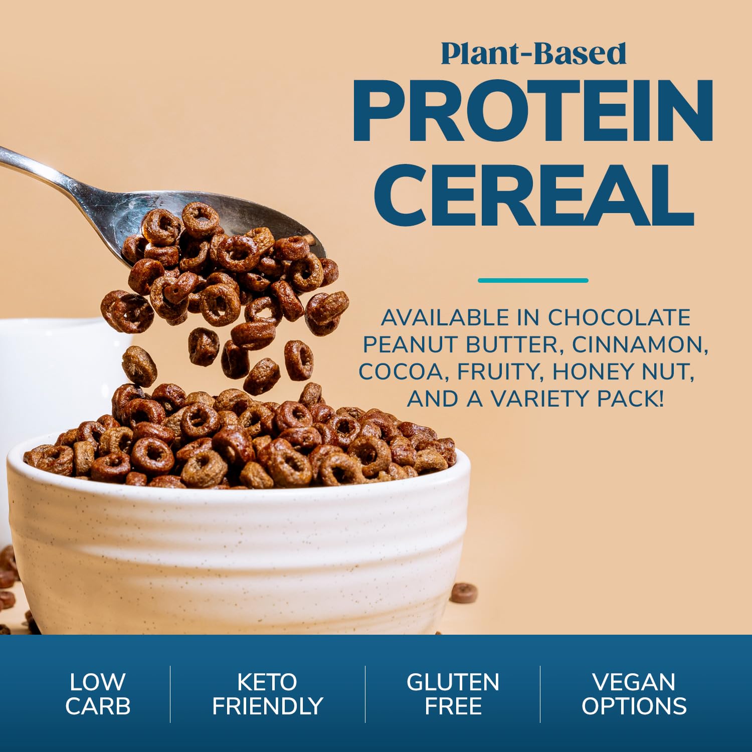 WonderSlim Protein Cereal Milk Pour demonstrates a quick, satisfying morning.