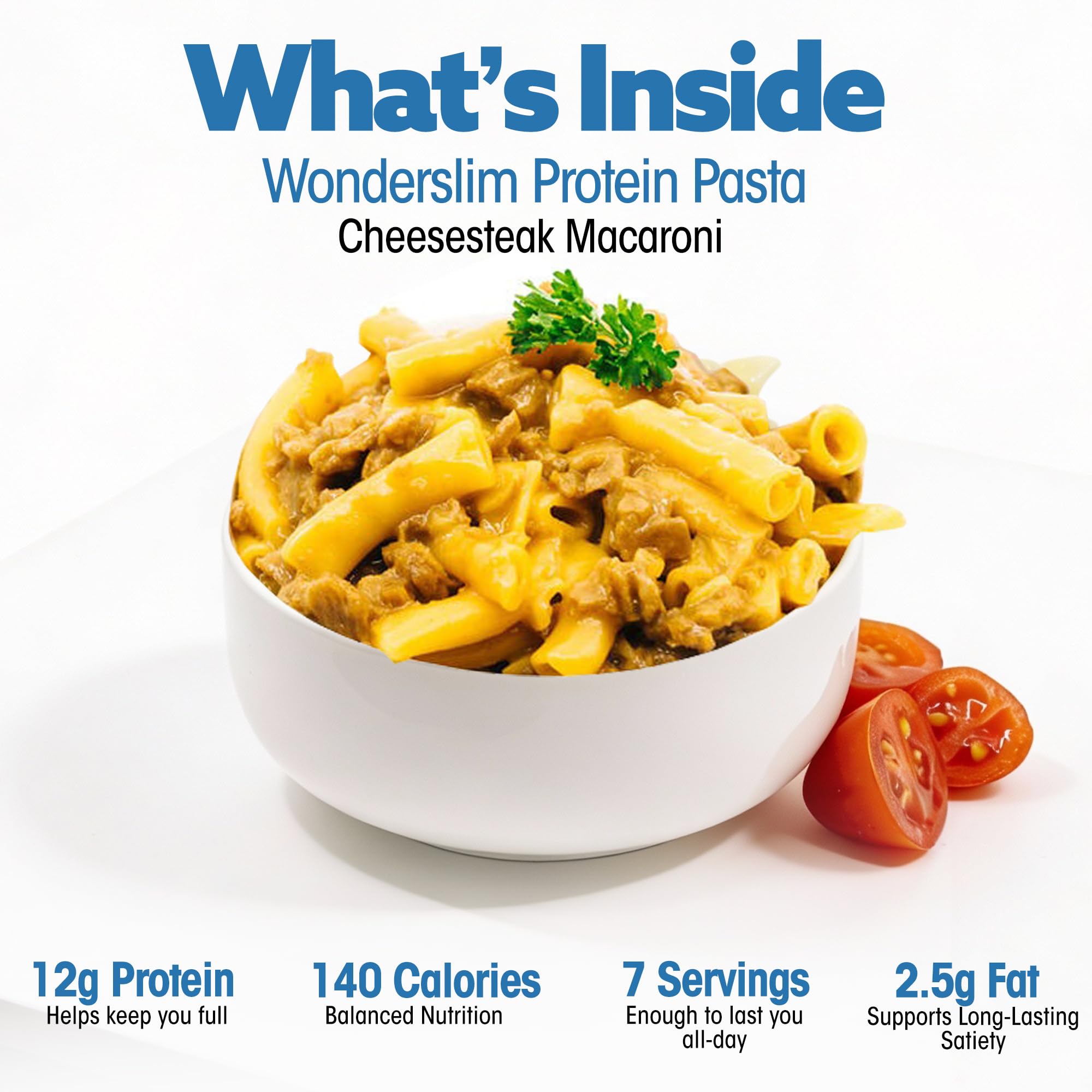 WonderSlim Protein Pasta ready in under 10 minutes