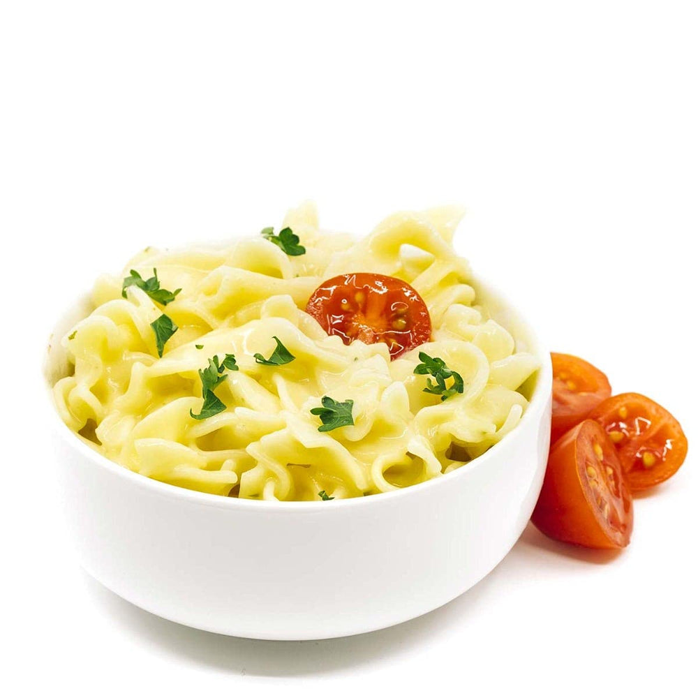 Nutrition label of WonderSlim Protein Pasta highlighting protein and calories