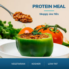 WonderSlim Ready to Serve Sloppy Joe Plate, savor a warm, protein-packed entree.