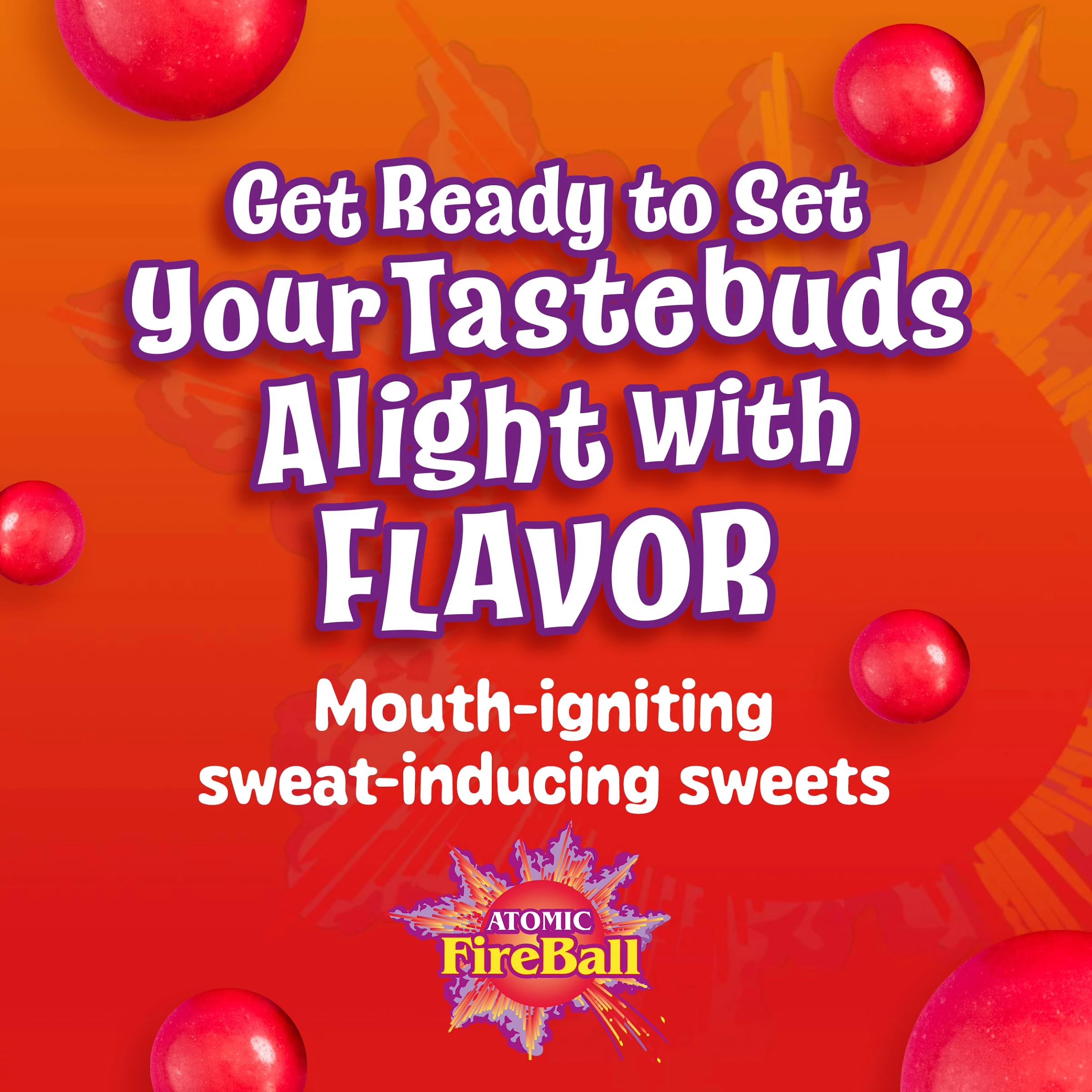 Wonka Atomic Fireball individually wrapped candies for easy gifting.