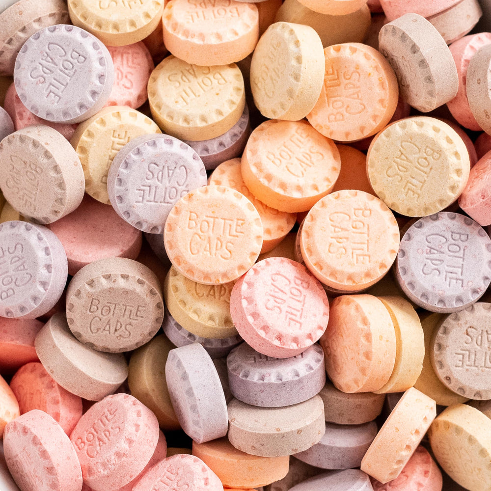Wonka Bottle Caps cherry flavor adds fruity zing for playtime treats
