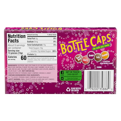 Wonka Bottle Caps flavor lineup shows five fizzy options for snacking
