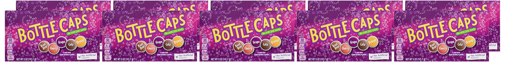 Wonka Bottle Caps orange flavor brings bright citrus sparkle
