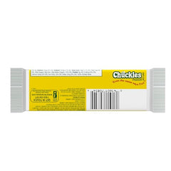 Wonka Chuckles Original jellies in hand showing soft chewy texture.
