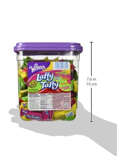 Display-ready Wonka tub shown for gatherings, parties, or gifting.