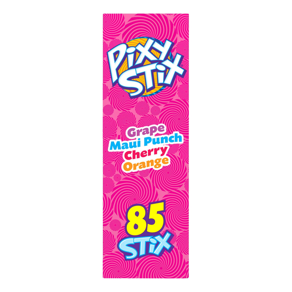 Wonka Pixy Stix orange straw brings bright citrus zing to drinks.
