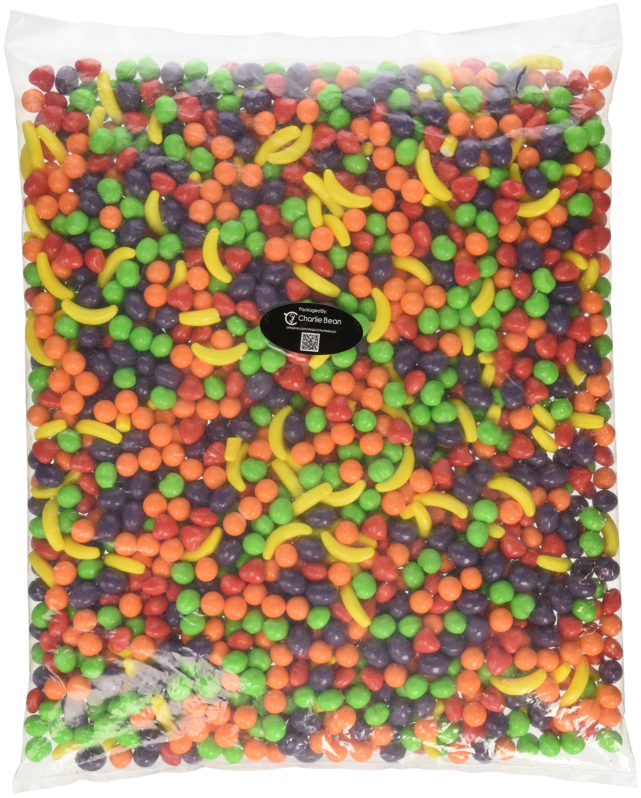 Wonka Runts fruit-shaped candy bulk 5 lb for party bowls and gifting.
