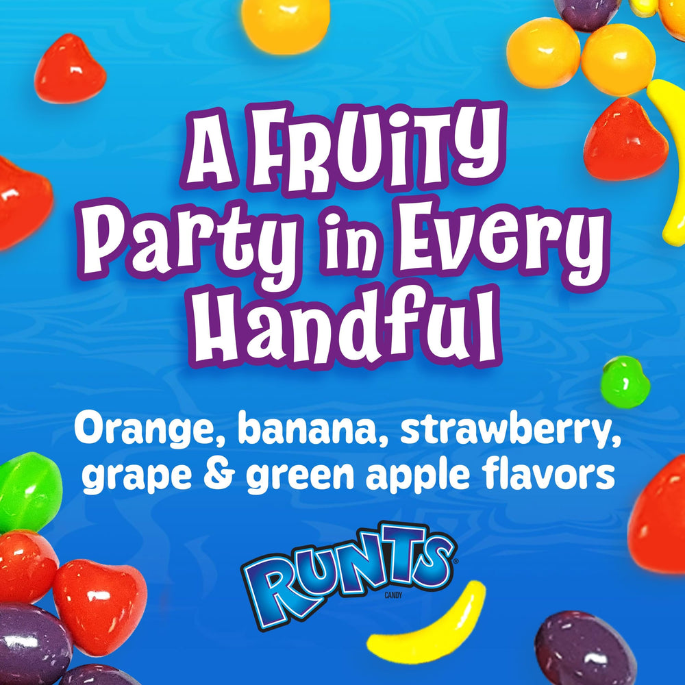 Wonka Runts theater pack in 5 oz box, ideal movie snack.
