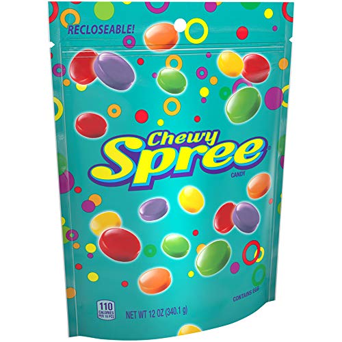 Wonka Spree bag back view emphasizing durability and reclose feature