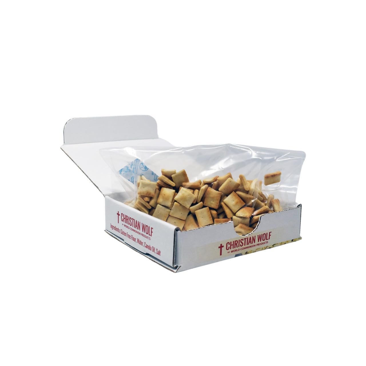 World Communion Cups resealable packaging preserves freshness and texture over time
